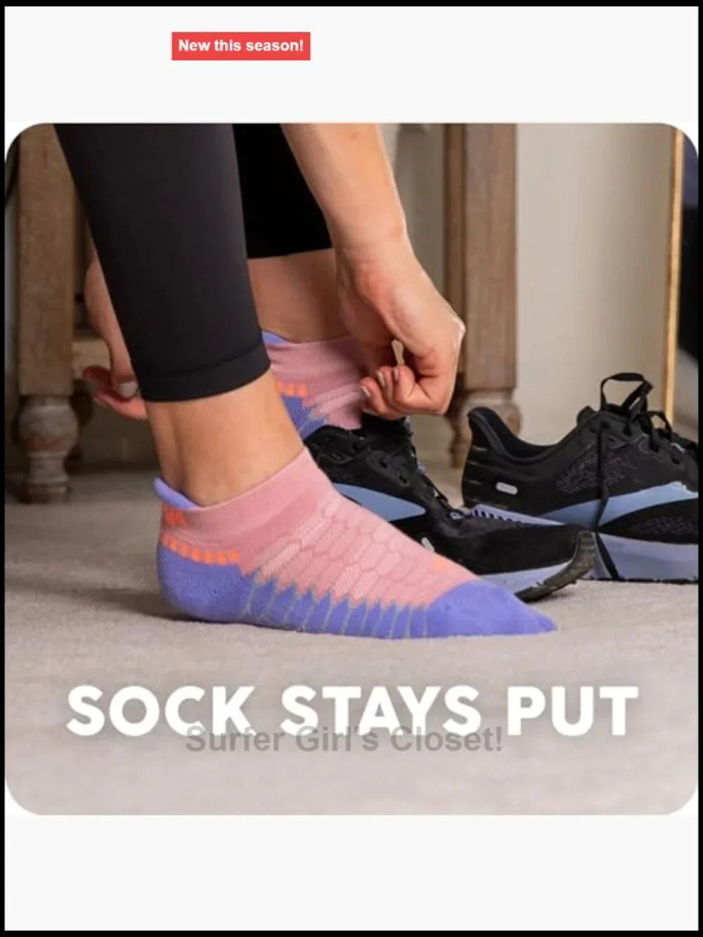 Unisex 3 Pack No Show Tab Athletic Running Socks